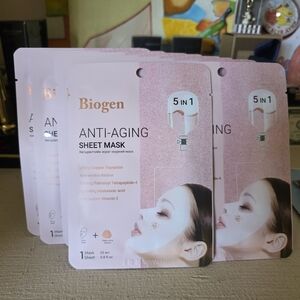 Biogen Anti-Aging Masks x 9
